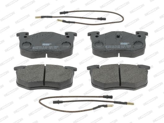 FERODO PREMIER ECO FRICTION FDB428B Brake pad set incl. wear warning contact, without accessories