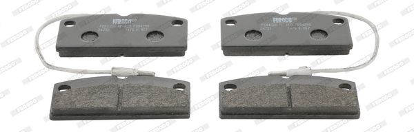FERODO PREMIER ECO FRICTION FDB4290 Brake pad set incl. wear warning contact, without accessories
