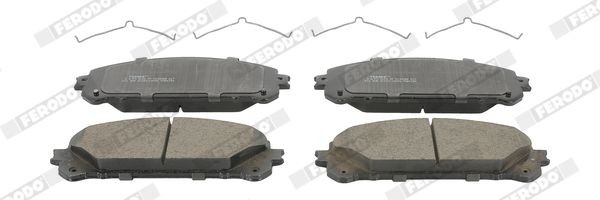 FERODO PREMIER FDB4354 Brake pad set not prepared for wear indicator, without accessories