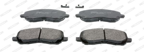FERODO PREMIER FDB4388 Brake pad set with acoustic wear warning, without accessories