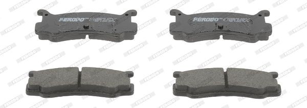 FERODO PREMIER ECO FRICTION FDB482 Brake pad set not prepared for wear indicator, without accessories