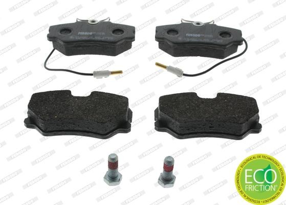 21209 FERODO PREMIER ECO FRICTION incl. wear warning contact, with brake caliper screws, with accessories Height: 49mm, Width: 95mm, Thickness: 19mm Brake pads FDB540 buy