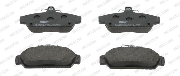 FERODO PREMIER ECO FRICTION FDB603 Brake pad set not prepared for wear indicator, with brake caliper screws, without accessories