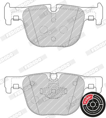FERODO Brake pad set, disc brake 21500 buy online