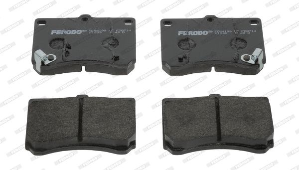 21539 FERODO PREMIER ECO FRICTION with acoustic wear warning, without accessories Height: 70mm, Width: 91mm, Thickness: 15mm Brake pads FDB714 buy