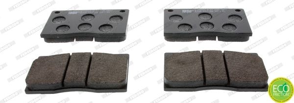 FERODO PREMIER ECO FRICTION FDB817 Brake pad set not prepared for wear indicator, without accessories