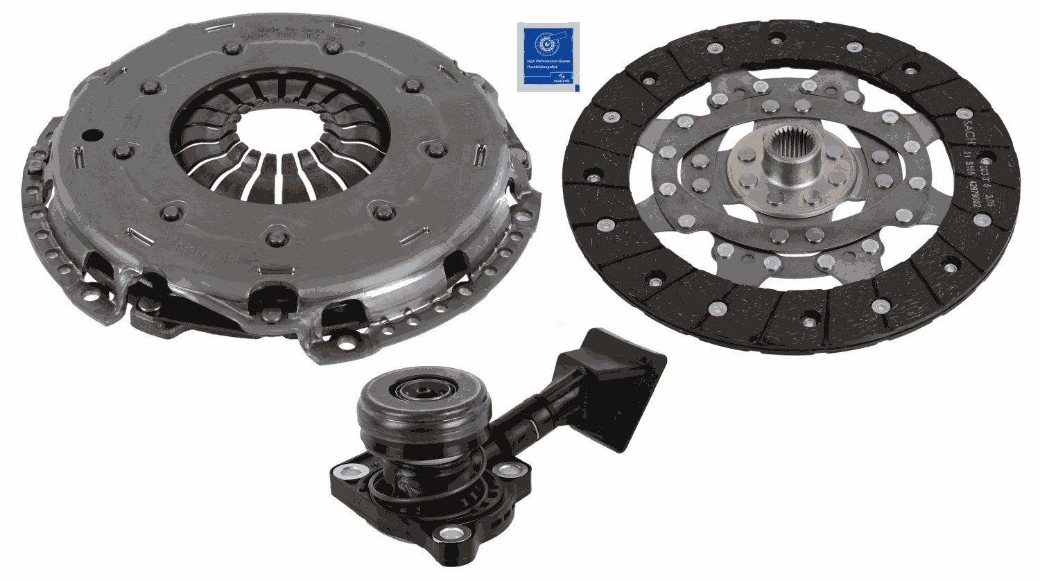 Great value for money - SACHS Clutch kit 3000 990 472