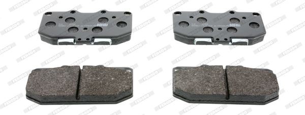 FERODO PREMIER ECO FRICTION FDB986 Brake pad set with acoustic wear warning, without accessories