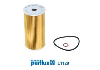 Original L1129 PURFLUX Oil filter JEEP