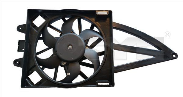 TYC 809-0020 Fan, radiator 51 829 971