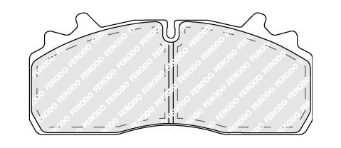 FERODO Brake pad kit FCV5169