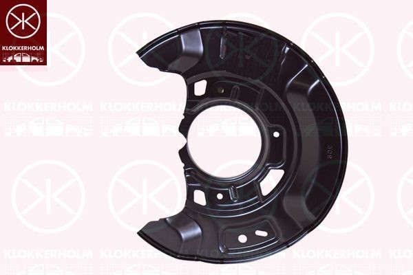 KLOKKERHOLM Front Axle Left Brake Disc Back Plate 8155377 buy