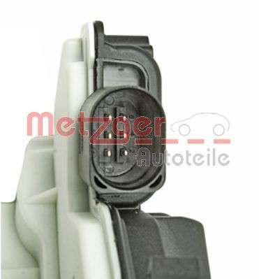 METZGER 2314064 Door latch with central locking, with remote control, with double sealing, Right Rear