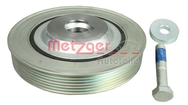 METZGER 6400070 Crankshaft pulley Ø: 152mm, Number of ribs: 6, with bolts/screws