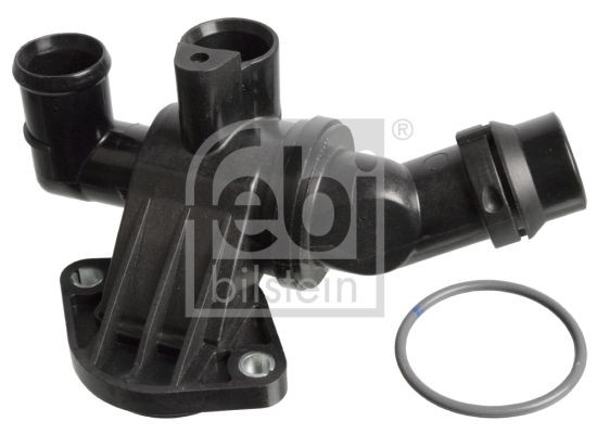 109178 FEBI BILSTEIN Coolant thermostat SKODA Opening Temperature: 87°C, with seal ring, with housing
