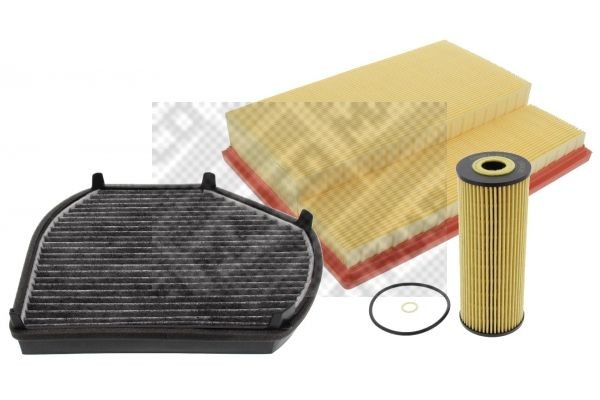 Mercedes-Benz Kit tagliando olio ricambi auto - Kit filtri MAPCO 68895