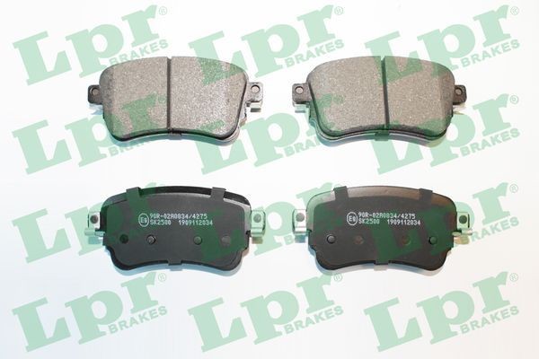 Great value for money - LPR Brake pad set 05P2034