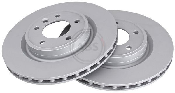 18736 A.B.S. Brake rotors LAND ROVER 325x25mm, 5, Vented, Coated