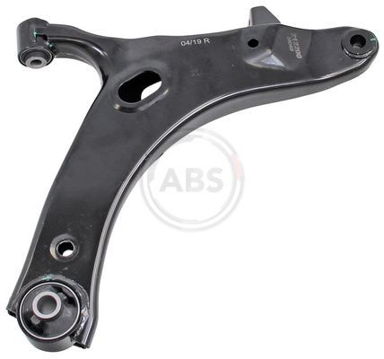 A.B.S. 212200 Suspension arm with rubber mount, without ball joint, Control Arm, Steel, Cone Size: 13 mm