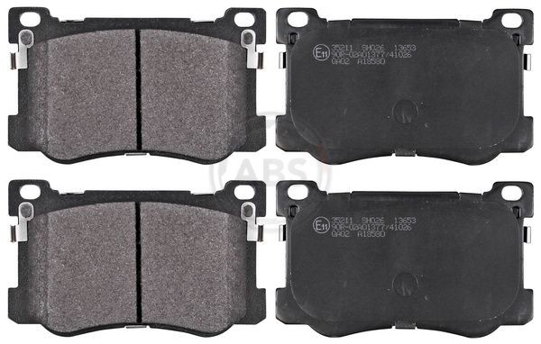A.B.S. 35211 Brake pad set with acoustic wear warning
