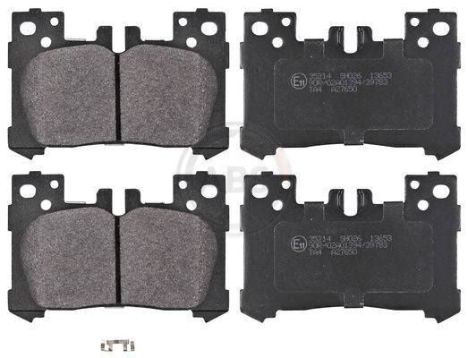 A.B.S. Brake pad rear and front LEXUS LS V (XF50) new 35214
