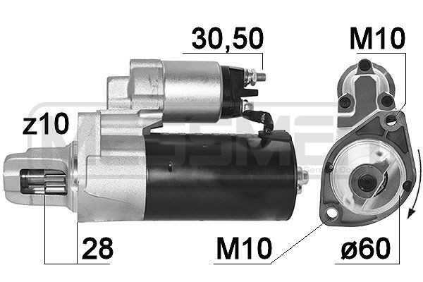 ERA 220949A Starter motor JEEP experience and price