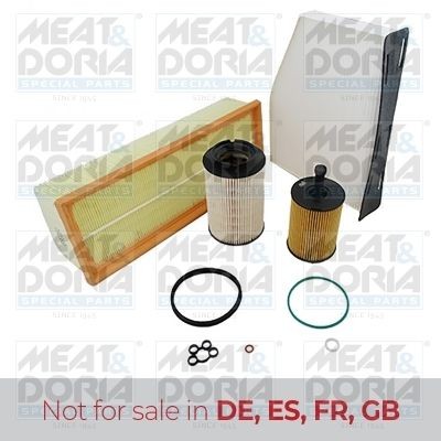 FKVAG001 MEAT & DORIA Kit filtri AUDI