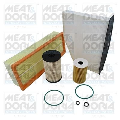 Originali FKVAG005 MEAT & DORIA Kit tagliando filtri AUDI