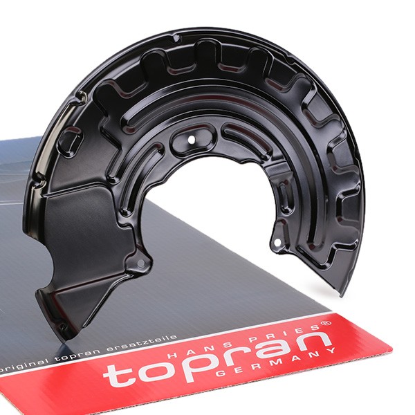 TOPRAN 117 966 Splash Panel, brake disc Front Axle Right