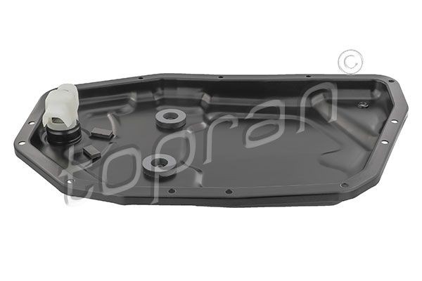 TOPRAN 118 121 Automatic transmission oil pan with oil drain plug, without oil sump gasket, with seal ring, with magnet