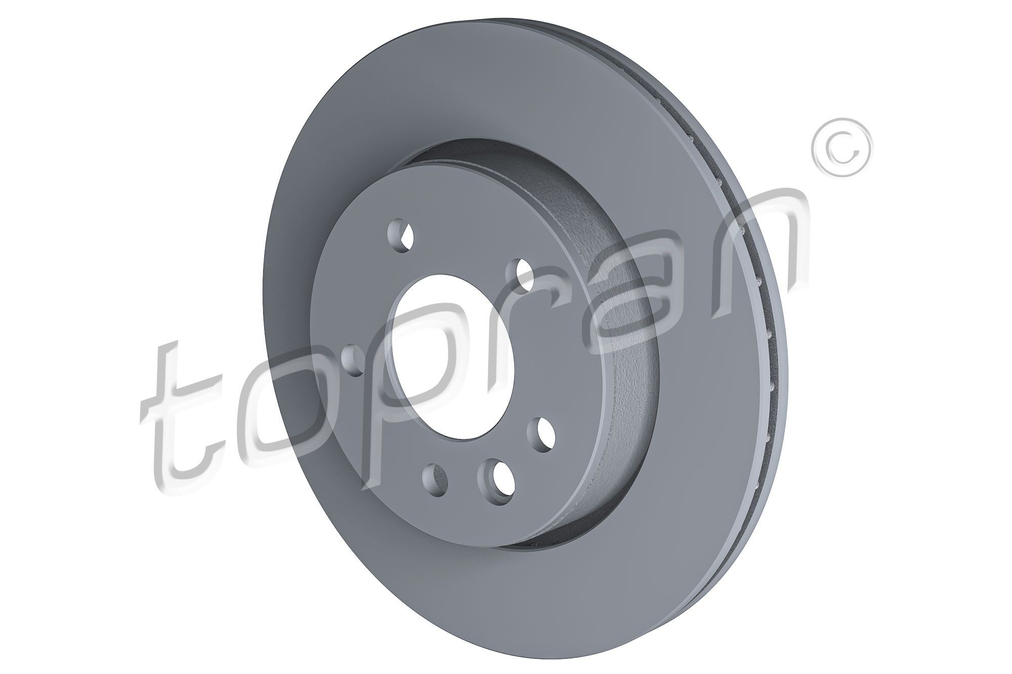 Original TOPRAN 118 208 001 Brake disc kit 118 208 for VW CRAFTER