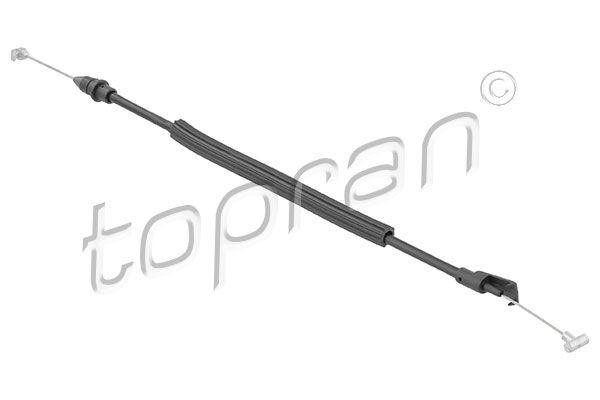 Skoda Cable, door release TOPRAN 118 392 at a good price