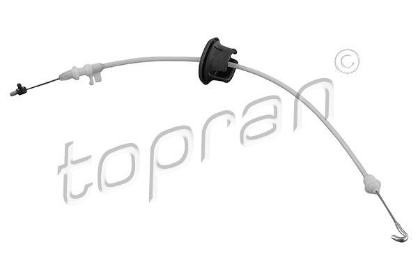 Audi Cable, door release TOPRAN 118 407 at a good price
