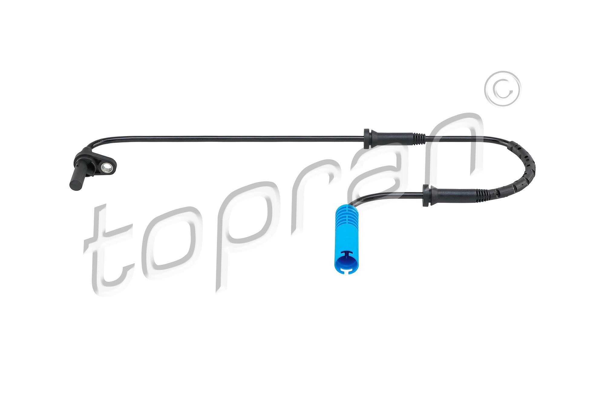 TOPRAN 502 677 ABS sensor Front Axle Left, Front Axle Right, with cable, for vehicles with ABS, 2-pin connector, 685mm