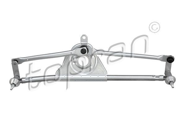 502 909 TOPRAN Windscreen wiper linkage BMW for left-hand drive vehicles, Vehicle Windscreen, without electric motor