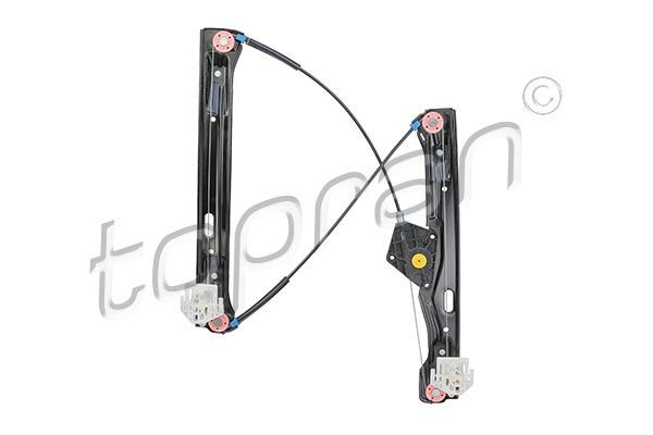 TOPRAN 503 085 Window regulator Right Front, Operating Mode: Electric, without electric motor