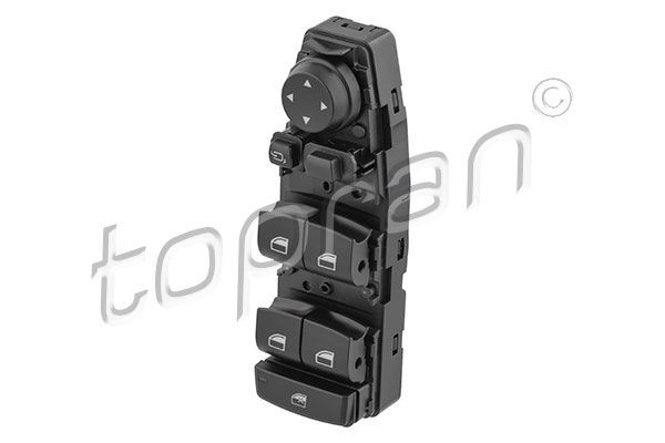 503 411 001 TOPRAN Driver side, Front Number of pins: 8-pin connector Switch, window regulator 503 411 buy