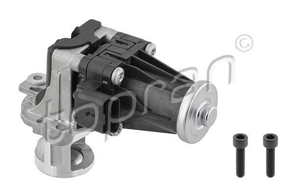 TOPRAN 639 160 EGR valve Electric, with seal, with bolts/screws