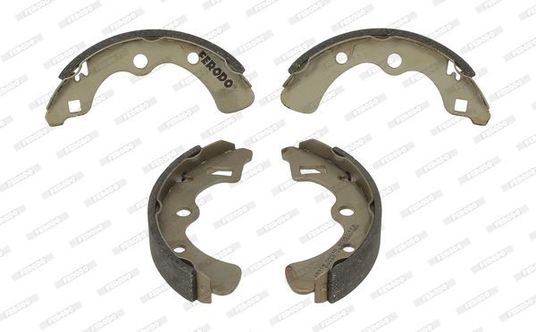 FERODO Drum brake shoe support pads rear and front HONDA CIVIC I Saloon (SF) new FSB163