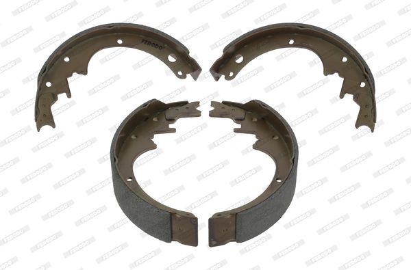 FERODO Drum brake shoe support pads rear and front Nissan Patrol Y60 new FSB250