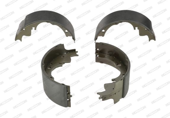 Original FSB391 FERODO Drum brake shoe support pads SMART