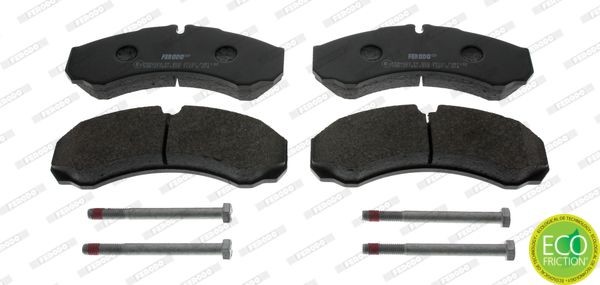original Iveco Daily V Platform Brake pads front and rear FERODO FVR1102