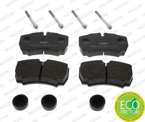 FERODO Disc brake pads rear and front IVECO DAILY V Platform/Chassis new FVR1405