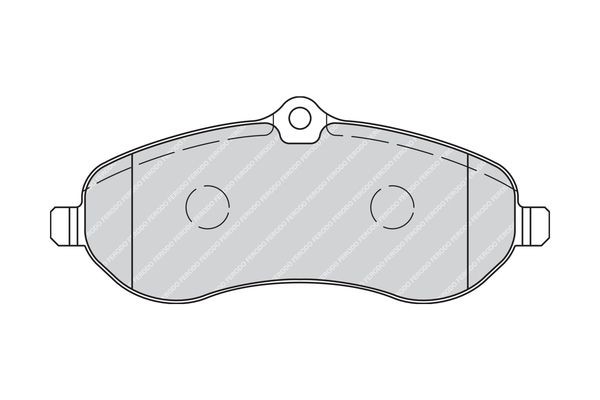 FERODO Brake pad set, disc brake 24595 buy online