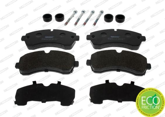 FERODO Disc pads rear and front MERCEDES-BENZ Sprinter 5-T Minibus new FVR1777