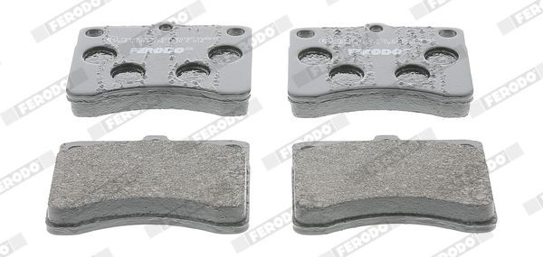 FVR549 FERODO Brake pad set DAIHATSU not prepared for wear indicator, without accessories