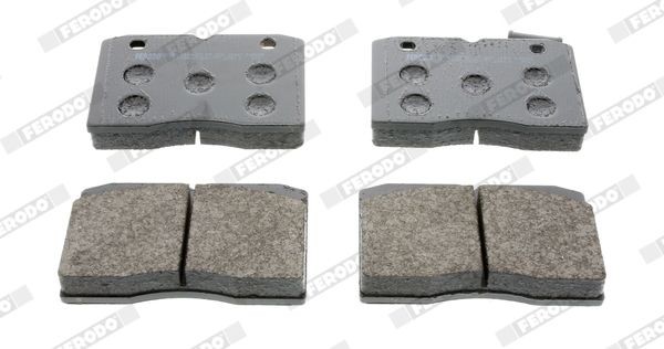 FERODO PREMIER ECO FRICTION FVR655 Brake pad set incl. wear warning contact, without accessories