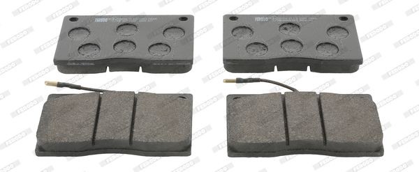 FERODO PREMIER ECO FRICTION FVR805 Brake pad set incl. wear warning contact, without accessories