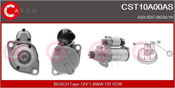 Great value for money - CASCO Starter motor CST10A00AS