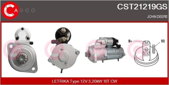 CASCO CST21219GS Starter motor RE501693